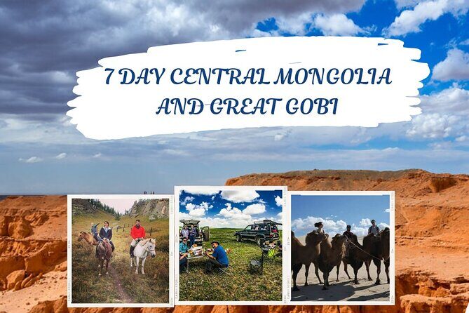 7 days Central Mongolia and Great Gobi - Exploring the Gobi and Central Mongolia: A 7-Day Adventure
