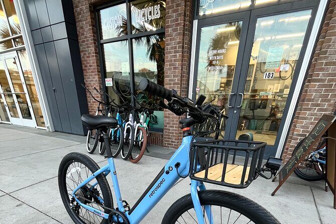 7 Speed 48v E-bike Rental - Discover Charleston on a 7-Speed 48v E-bike Rental