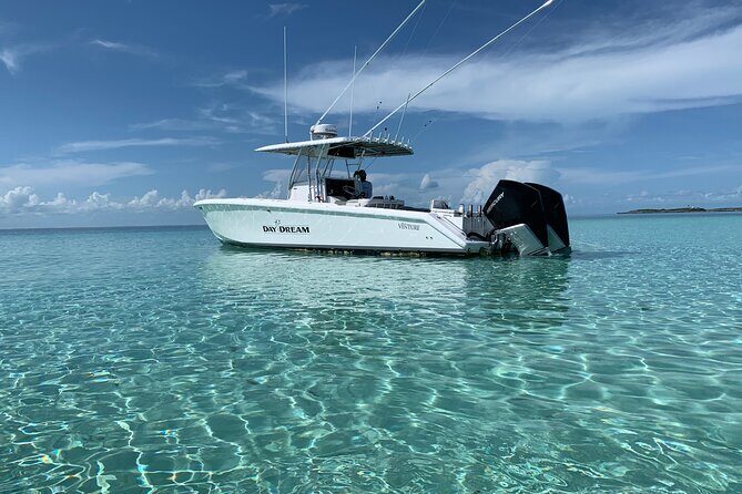 8 hours 34ft Day Dream Private Charter in Nassau - A Personalized Day on Nassau’s Waters: 8-Hour Private Charter with Reel Dreams
