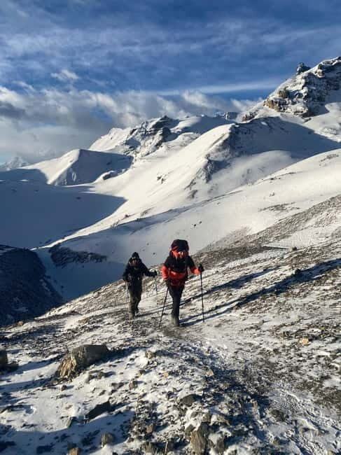9 Day all-inclusive Annapurna Circuit Trek from Kathmandu - From Chame to Upper Pisang