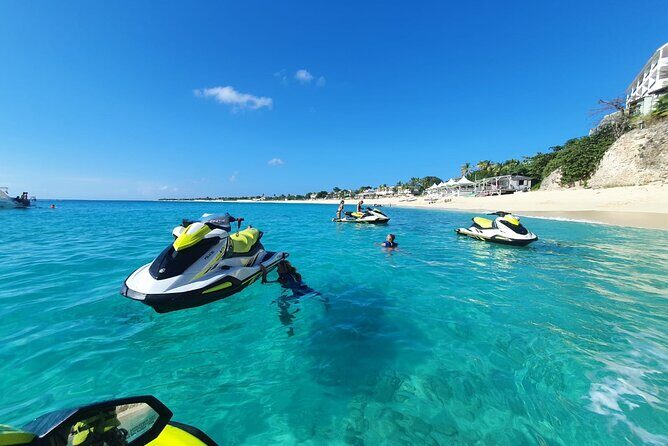 90 min St. Martin Jet ski Terre Basse tour - Exciting Jet Ski Adventure in St. Maarten: The 90-Minute Terre Basse Tour