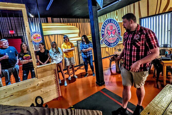 90 Minute Axe Throwing Guided Experience in Clearwater at Hatchet Hangout - Key Points