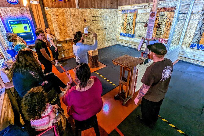 90 Minute Axe Throwing Guided Experience in Clearwater at Hatchet Hangout - Who Will Love This?