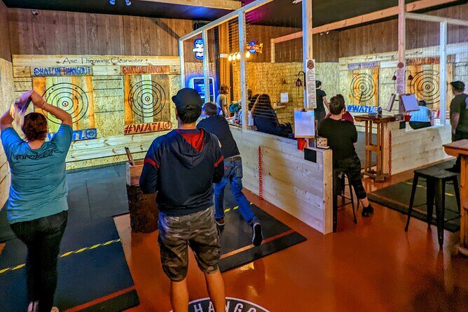 90 Minute Axe Throwing Guided Experience in Clearwater at Hatchet Hangout - Frequently Asked Questions