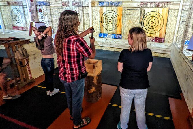 90 Minute Axe Throwing Guided Experience St Pete Hatchet Hangout - Key Points