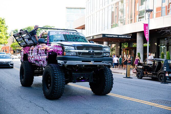 90-Minute Monster Truck Joyride City Tour of Nashville - FAQ