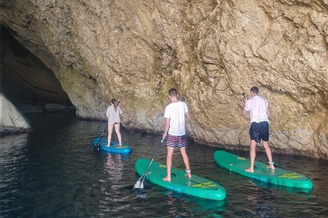 90' Stand Up Paddle tour in a small group in Cala Ratjada - Discover Cala Ratjada from the Sea on a 90-minute Stand Up Paddle Tour