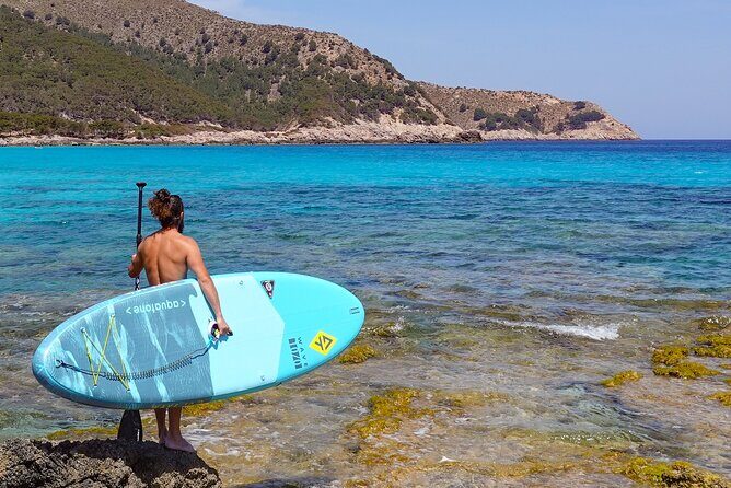 90' Stand Up Paddle tour in a small group in Cala Ratjada - Key Points