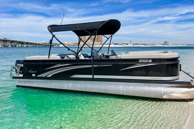 9Hour Pontoon Boat Rental in Navarre,FL Relax & Explore the Coast - Experience the Freedom of a 9-Hour Pontoon Boat Rental in Navarre, Florida