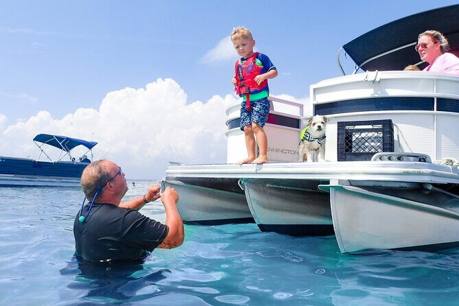 9Hour Pontoon Boat Rental in Navarre,FL Relax & Explore the Coast - Why Choose a Pontoon Boat Rental in Navarre?