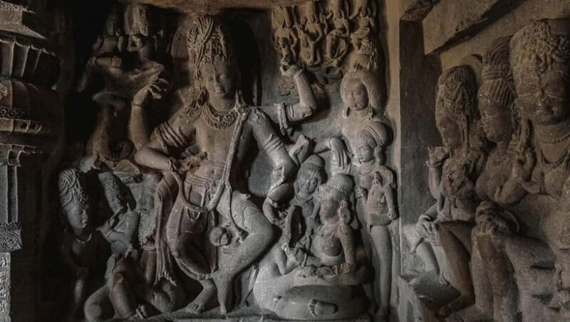 A Day Tour of Ajanta & Ellora from Aurangabad with Guide. - Key Points