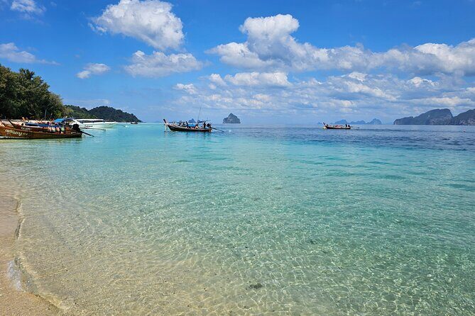 A full day Kradan + 4 island (By longtail Boat) - Transportation and Group Size