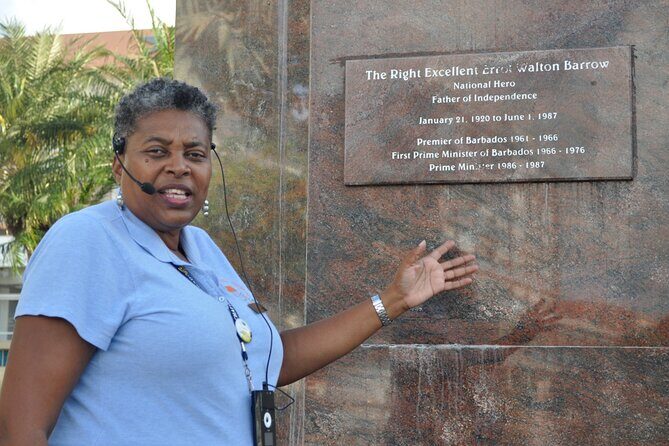 A Guided Walking Tour of a History of a City - Bridgetown - Key Points