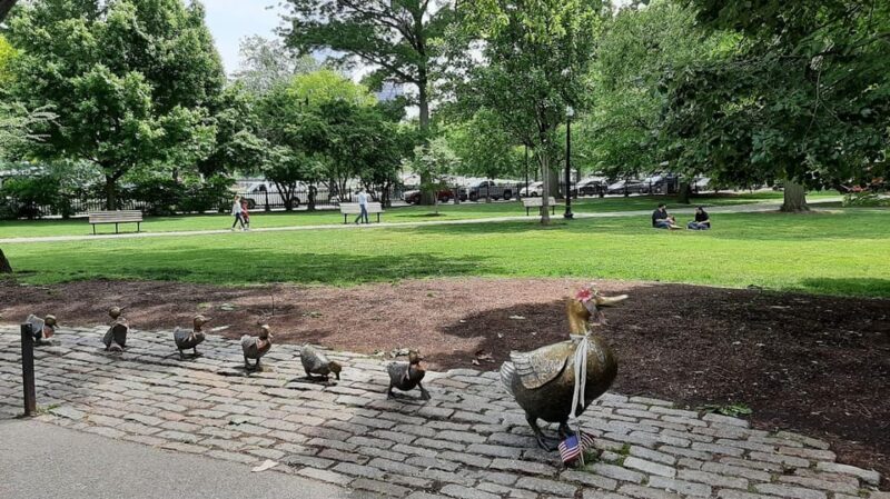 A Journey Through Time: a walking/driving tour of Boston - Key Points