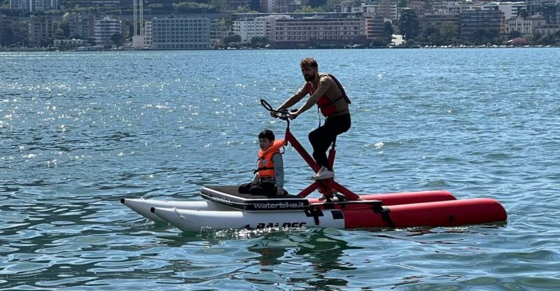 A Water Bike Adventure on Lake Lugano - What You Can Expect on Your Lake Lugano Water Bike Trip