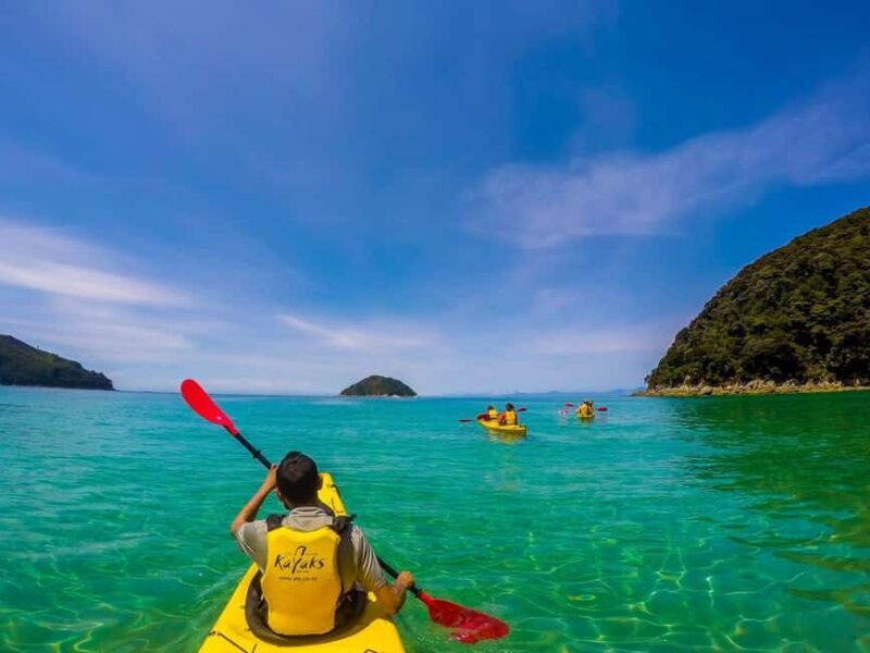 Abel Tasman Kayaks: 3 Day Kayak and Walk North - Starting Point: Marahau and Your First Paddles