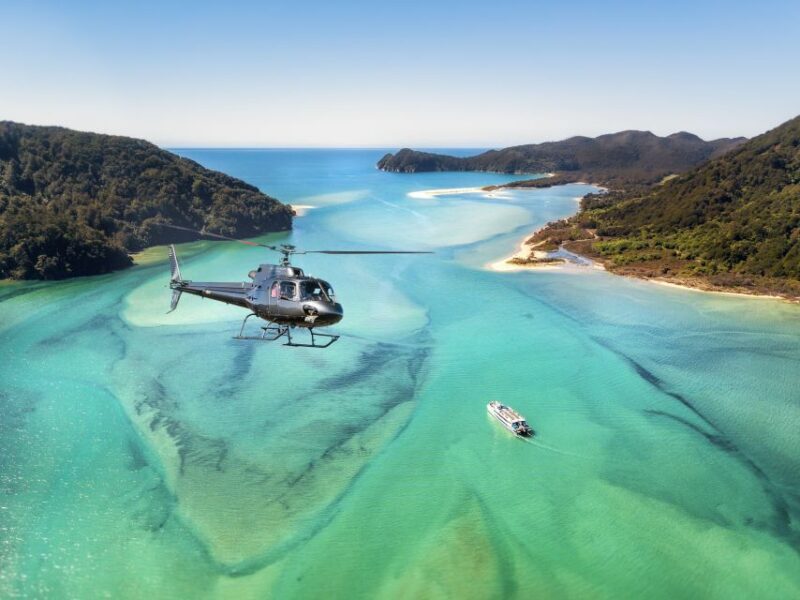 Abel Tasman National Park: Helicopter Flight with landing - Discover Abel Tasman National Park by Helicopter: Land and Explore