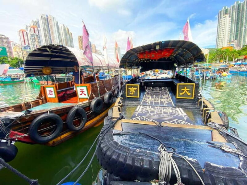 Aberdeen Food Tour | Private Sampan+Noodles+Floating Kitchen - An Authentic Slice of Hong Kongs Waterborne Life