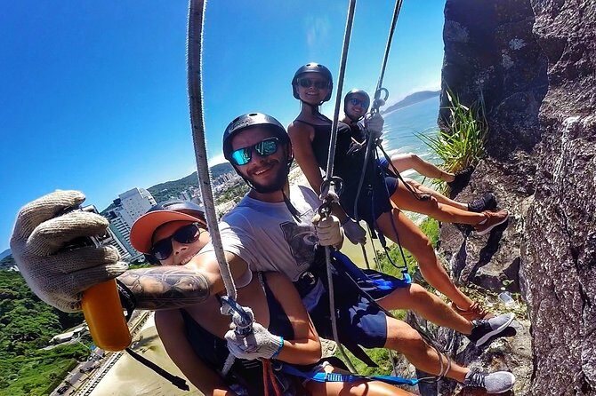 Abseiling 47 Meters With Instructor Facing The Sea - Key Points