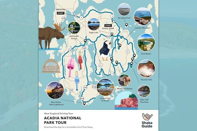 Acadia National Park Self-Guided Audio Tour - Cultural and Small Village Stops