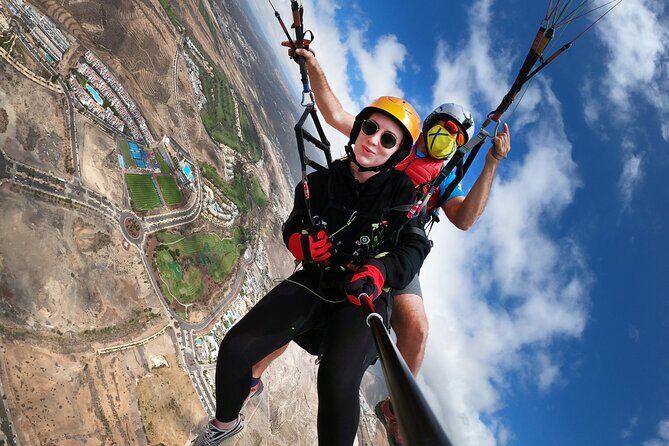 Acrobatic Paragliding Flight with Spanish Champion in Tenerife - Starting with Safety and Preparation