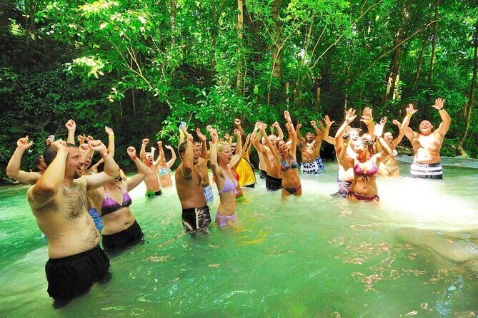 Action Pack Combo: Blue hole, river tubing and Dunn's River Falls - Discovering the Best of Ocho Rios in One Afternoon