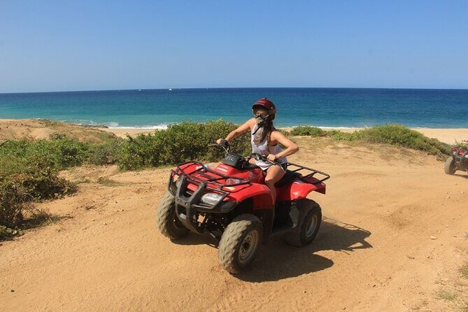 Activity driving a Simple ATV in Dunes and Beach - Key Points