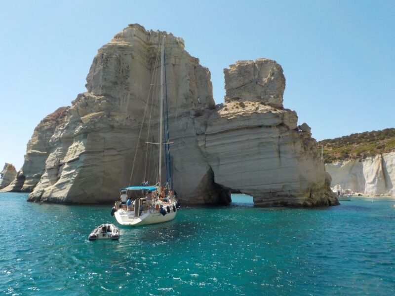 Adamantas: Milos Sightseeing Sailboat Cruise - The Sum Up