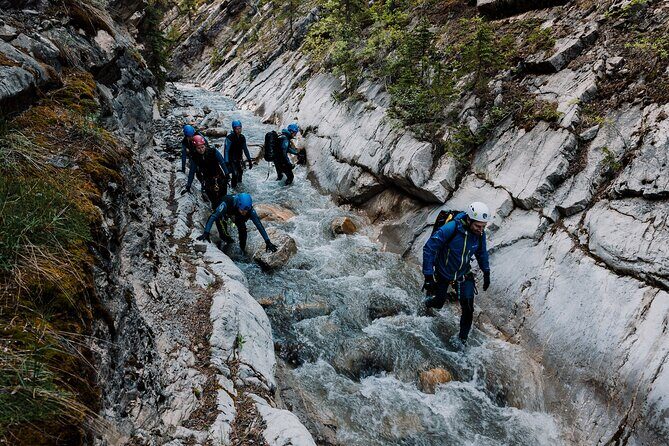 Adrenaline Canyoning Tour - The Adventure Begins at Abraham Lake