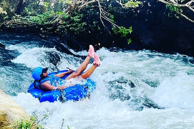 Adrenaline Combo /tubing & ziplining/ Waterfall - An Adventurous Day in Costa Rica: Tubing, Ziplining, and Waterfalls Near Playa Flamingo