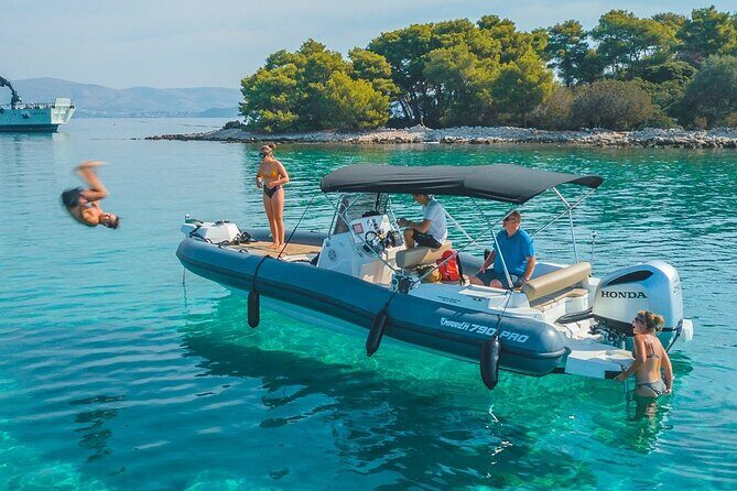 Adriatica Tour ( Blue Lagoon and Solta) from Trogir - Key Points