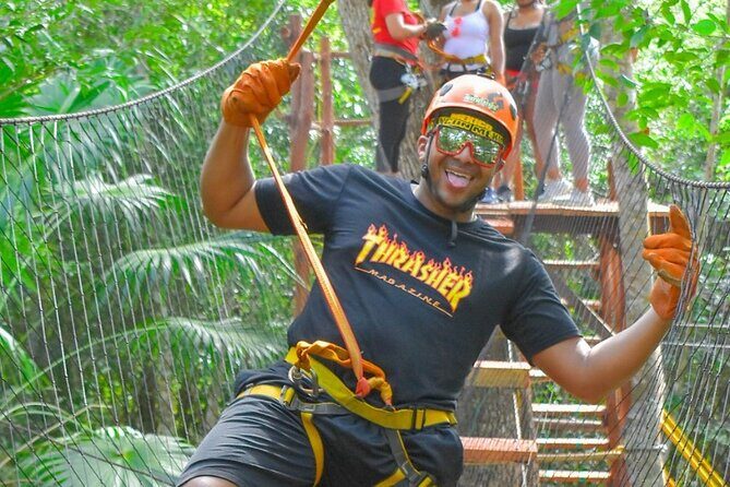 Adventure tour on ATV with Zip Line and Cenotes in Mayan Jungle