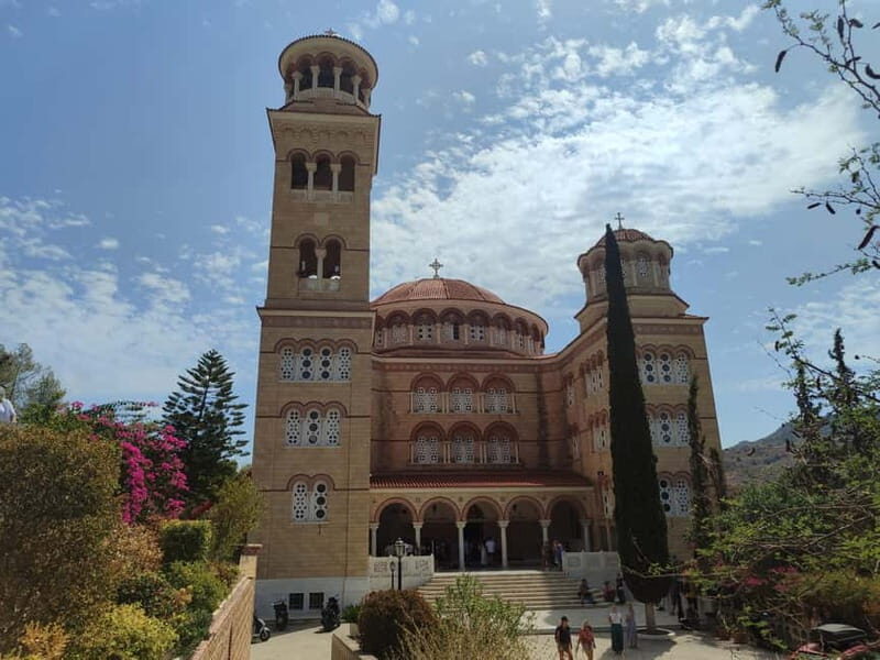 Aegina: Agios Nektarios Monastery and Paliachora Tour - Aegina: Agios Nektarios Monastery and Paliachora Tour – An Authentic Greek Experience