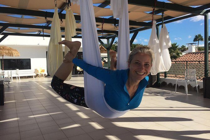 Aerial Yoga Experience in Maspalomas, Spain - Aerial Yoga Experience in Maspalomas, Spain