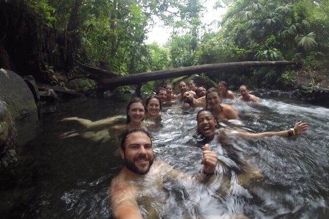 Afternoon Arenal Volcano Tour & Natural Hot Springs River - Key Points