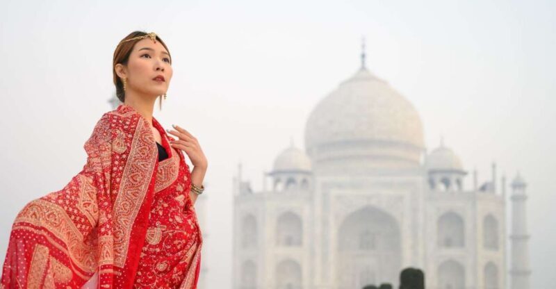 Agra: Taj Mahal Tour With Traditional Indian Dress - Key Points