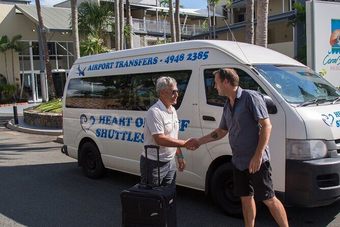 Airport Transfer to Shute Harbour / Renta Yacht / Freedom Shores - Key Points