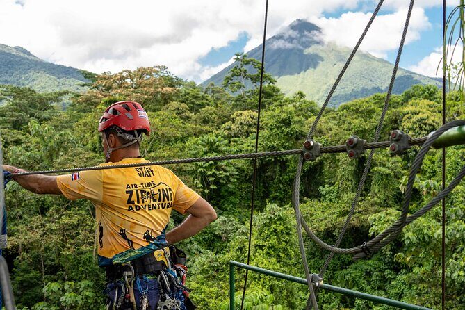 Airtime Zipline Adventure in La Fortuna  Arenal Volcano Views - A Detailed Look at the Airtime Zipline Adventure