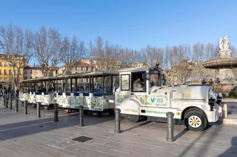 Aix-en-Provence by Electric Tourist Train  Paul Cezanne Tour - The Comfort and Practicality of the Electric Train