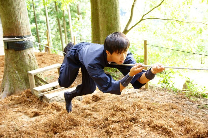 Akame 48 Watefalls / Ninja Training Experience in Mie - Daylight, autumn color and winter illumination