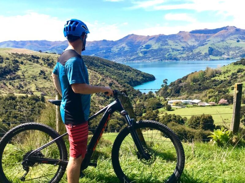 Akaroa: Guided Electric Mountain Bike Tour-Lava Loop - Akaroa: Guided Electric Mountain Bike Tour-Lava Loop