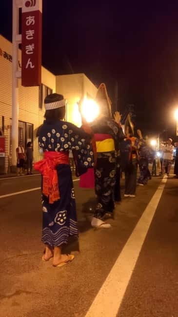 Akita: Ticket and Guided Tour of Nishimonai Bon Odori Dance - Key Points