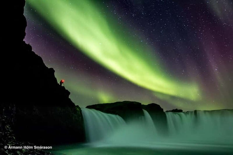 Akureyri: Northern Lights Hunt with Forest Lagoon Entry - Key Points