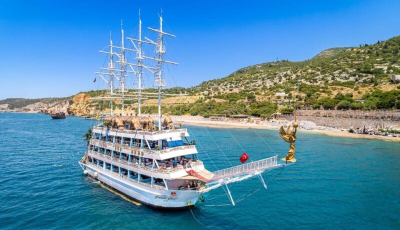 Alanya Boat Trip with Lunch, Foam Party & Swim Stops - A Closer Look at the Experience