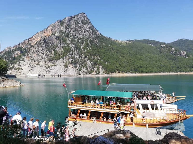 Alanya: Green Canyon Boat Tour & Nature Escape - Lunch with a View: Tasting Local Flavors