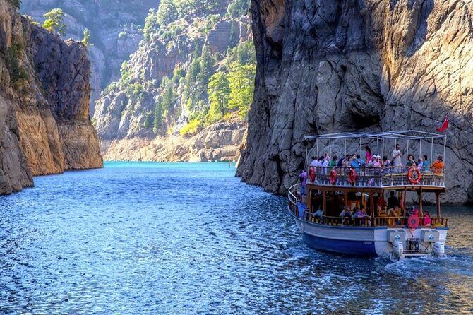 Alanya Green Canyon Boat Trip With Lunch & Unlimited Soft Drinks - Key Points