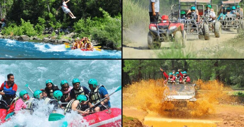 Alanya: Rafting, Zipline, Quad, Buggy, Jeep Tour with Lunch - Who Should Consider This Tour?