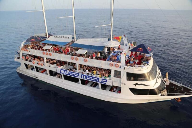 Alanya/Side: Starcraft Boat Trip w/ Unlimited Beer and Wine - Key Points