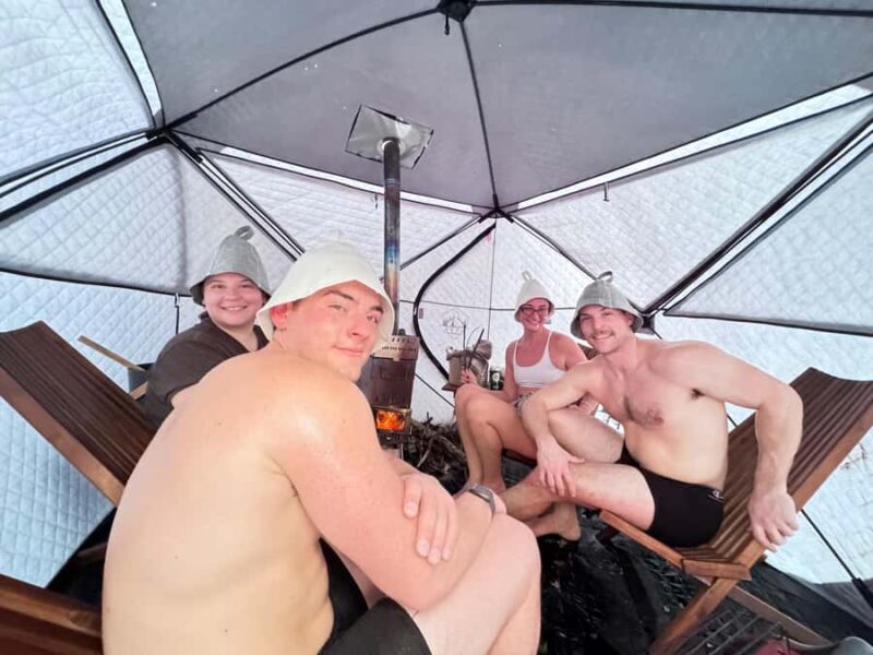 Alaska: Sauna and Cold Water Plunge Group Experience - Key Points