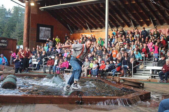 Alaskan Cultural, Culinary and Lumberjack Show Experience - Key Points
